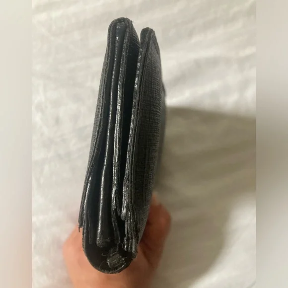 Vintage GUCCI Black Leather Wallet